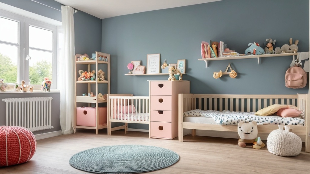 Photo Kinderkamer styling met textiel