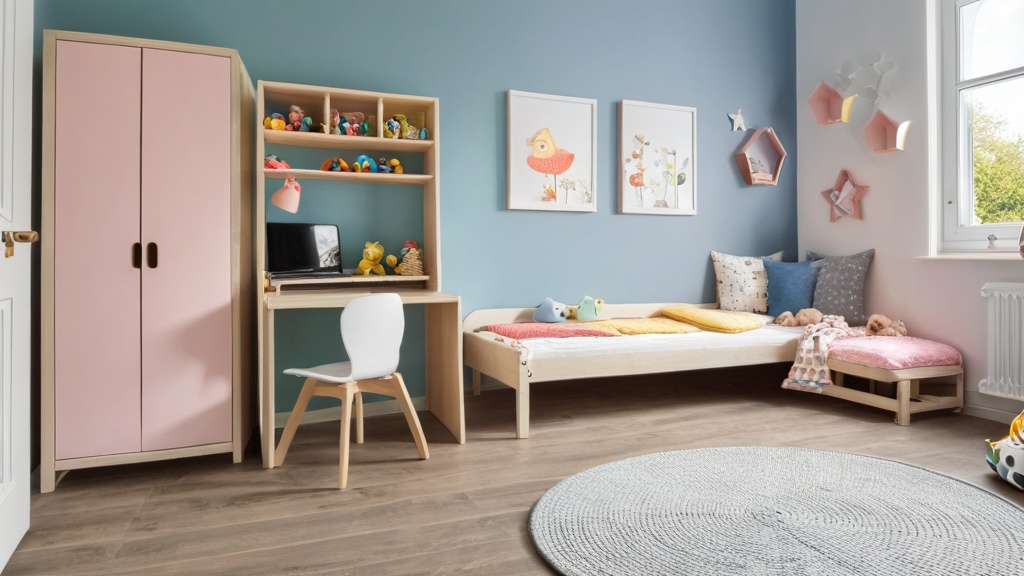 Photo Kinderkamer styling met textiel